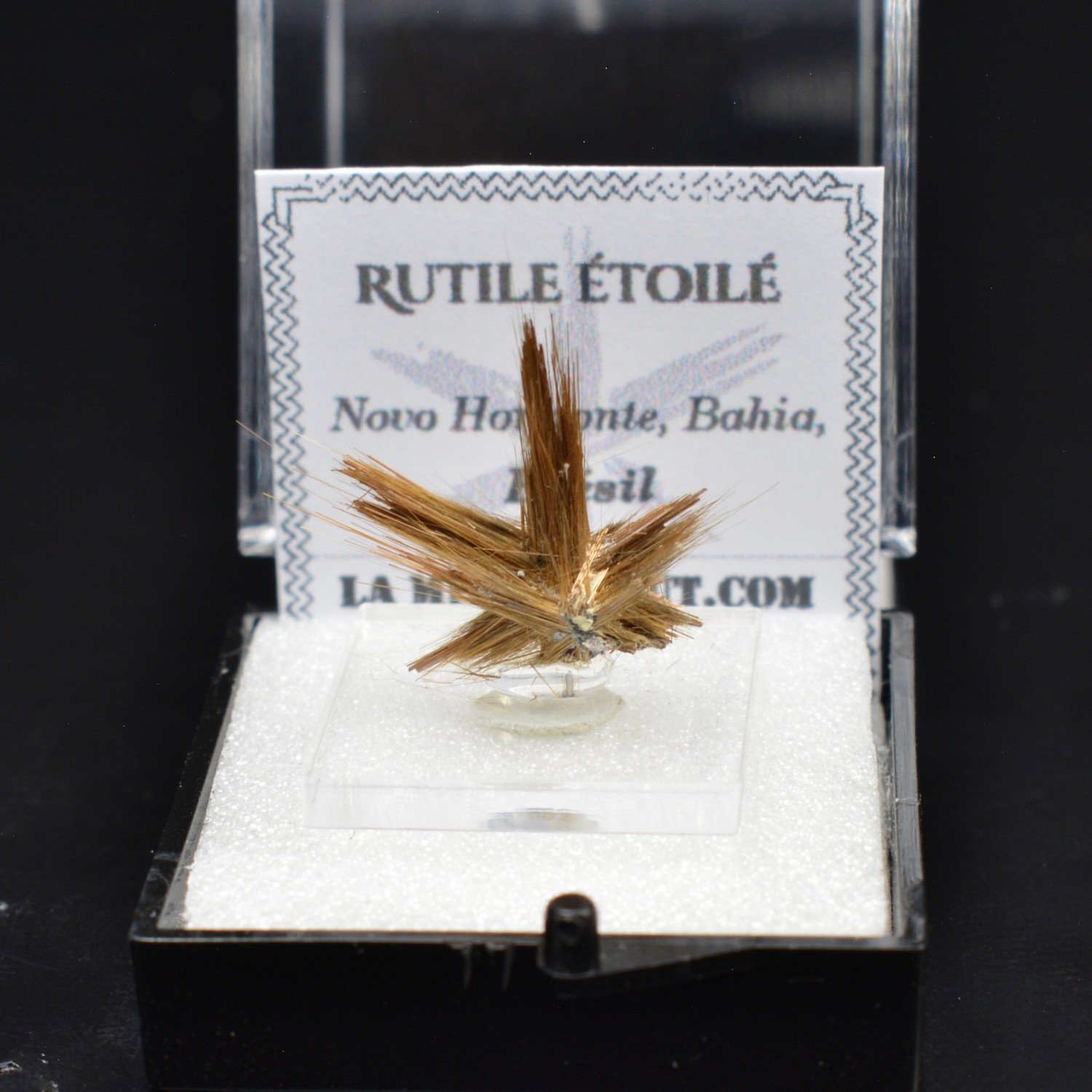 Star Rutile - Novo Horizonte, Bahia, Brazil