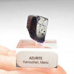 Azurite - Kerrouchen, Maroc