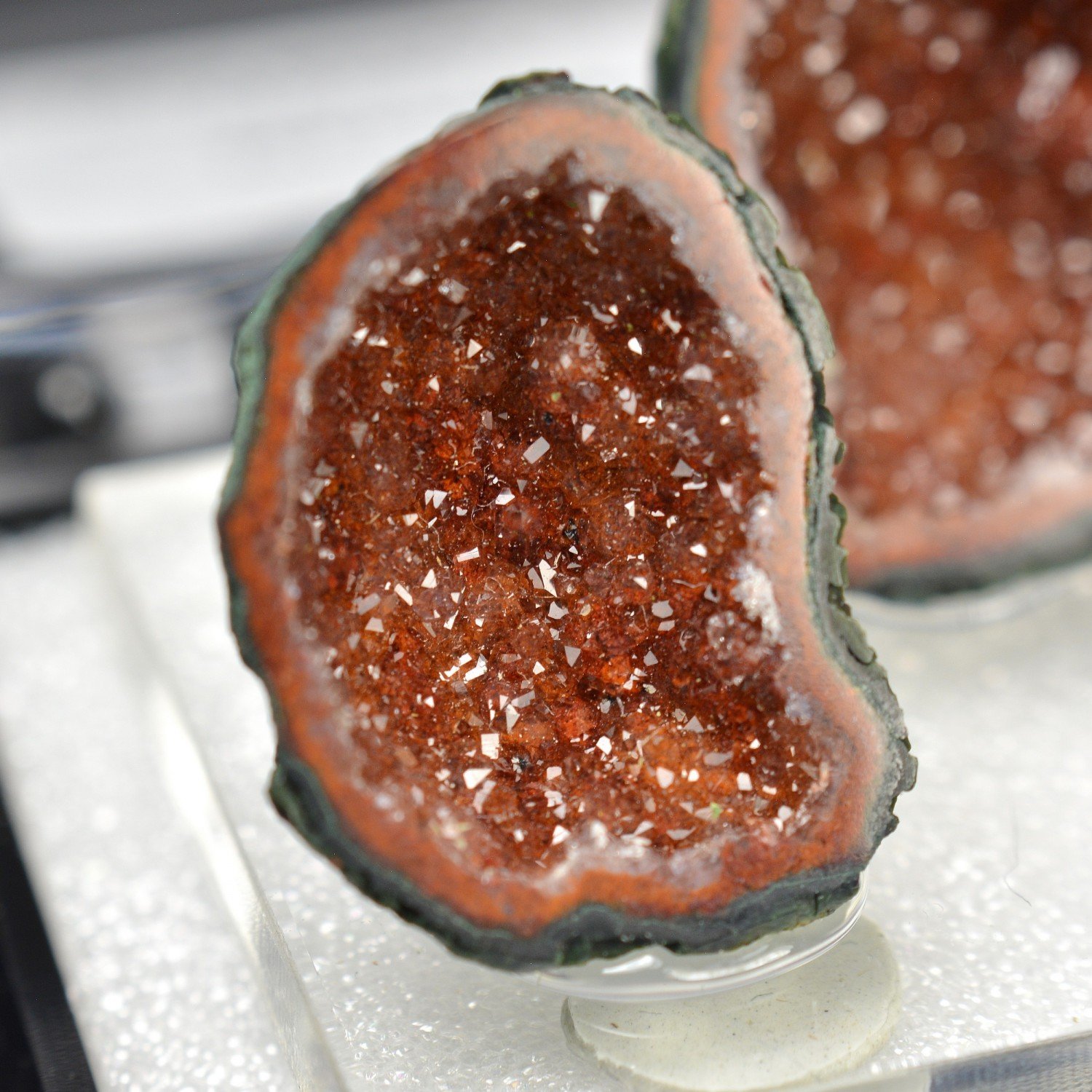 Mini géode de quartz - Tabasco, Etat de Zacatecas, Mexique