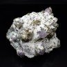 Fluorine et pyrite – Mine Huanzala, Ancash, Pérou