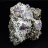 Fluorite and Pyrite – Huanzala Mine, Ancash, Peru Fluorite and Pyrite – Huanzala Mine, Ancash, Peru