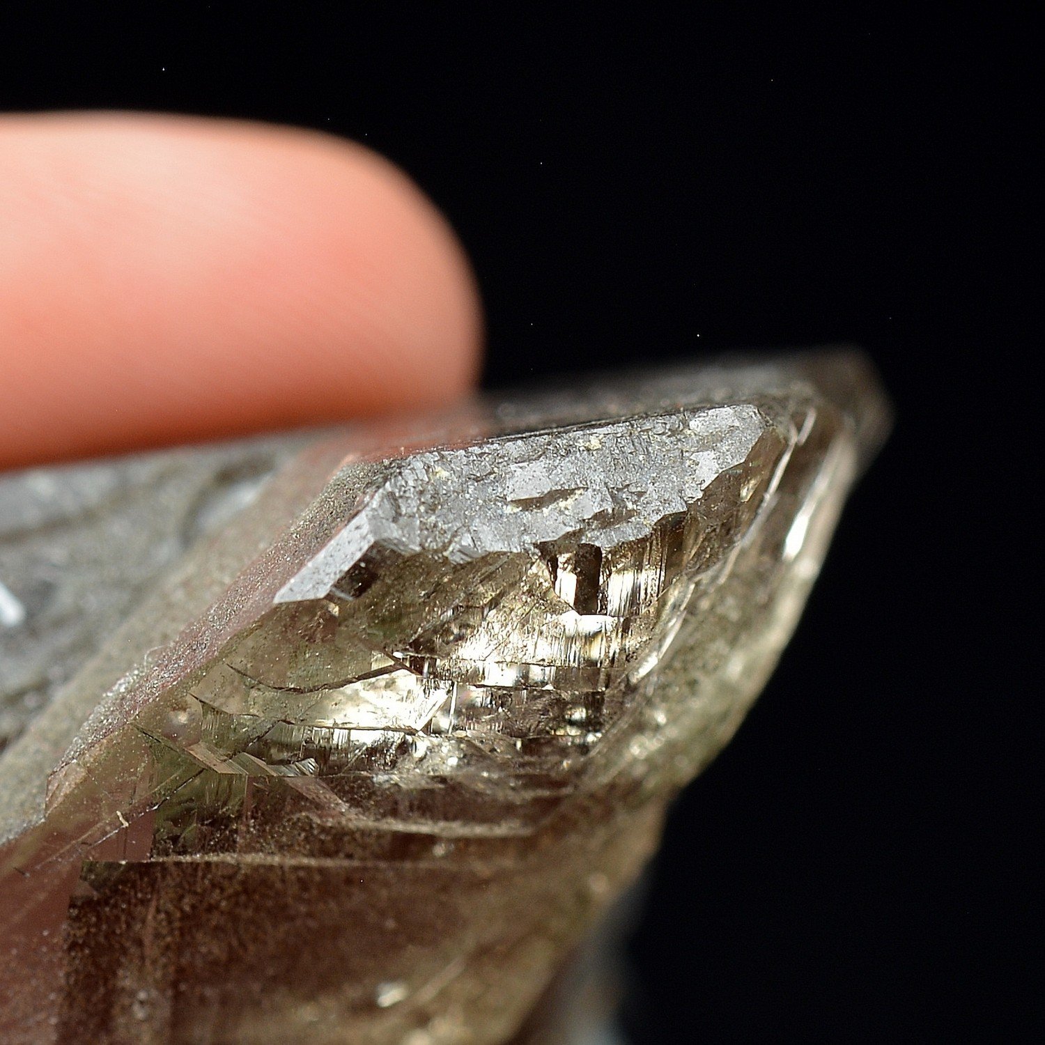 Pink Fluorite on Quartz - Aiguille du Moine, Haute-Savoie, France