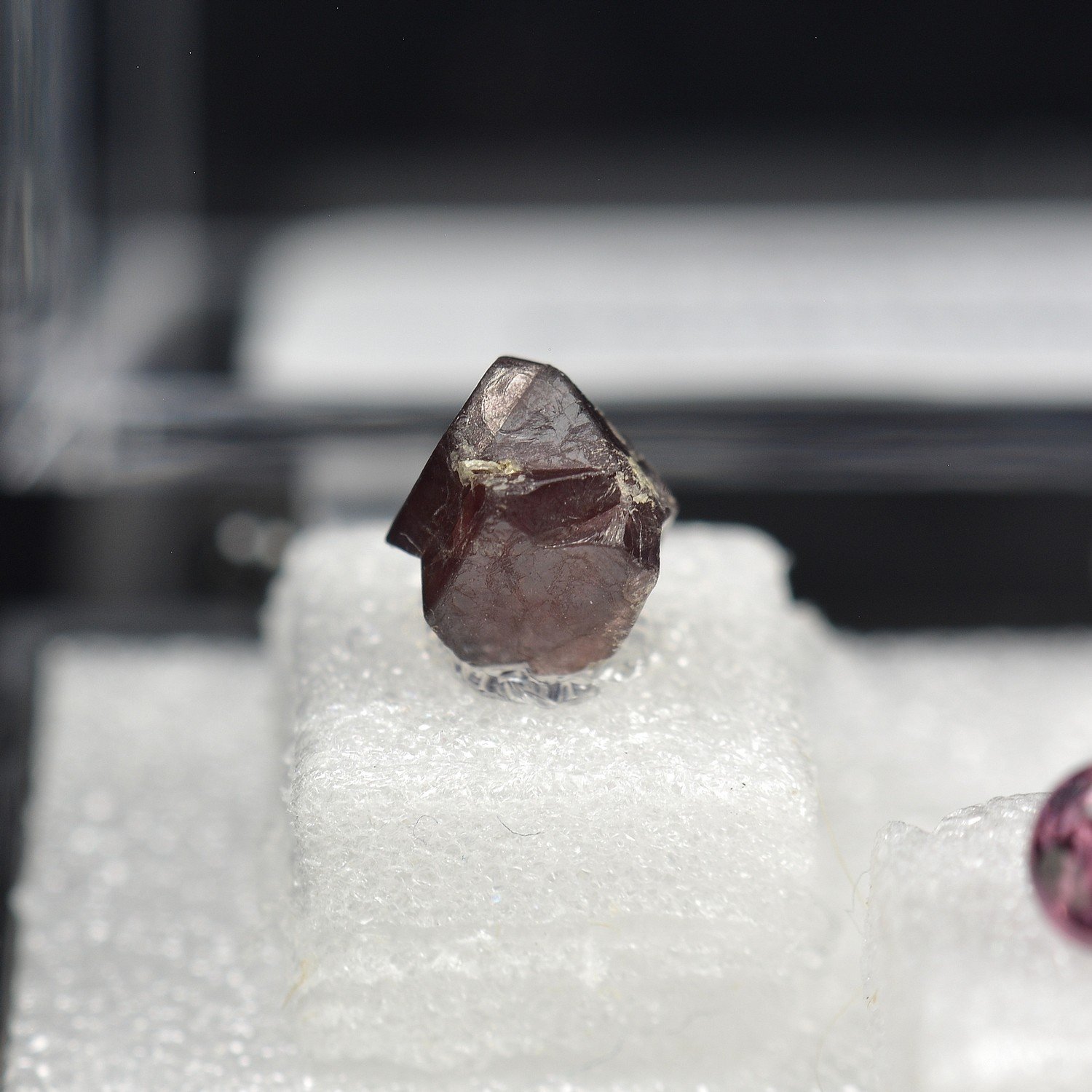 RED SPINEL – DUO natural crystal and cut gemstone