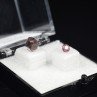 RED SPINEL – DUO natural crystal and cut gemstone