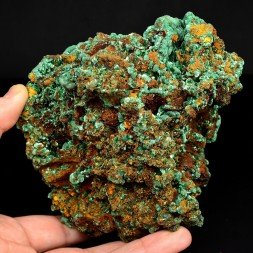 Malachite – Qaleh Zari Mine, Khorasan Province, Persia / Iran
