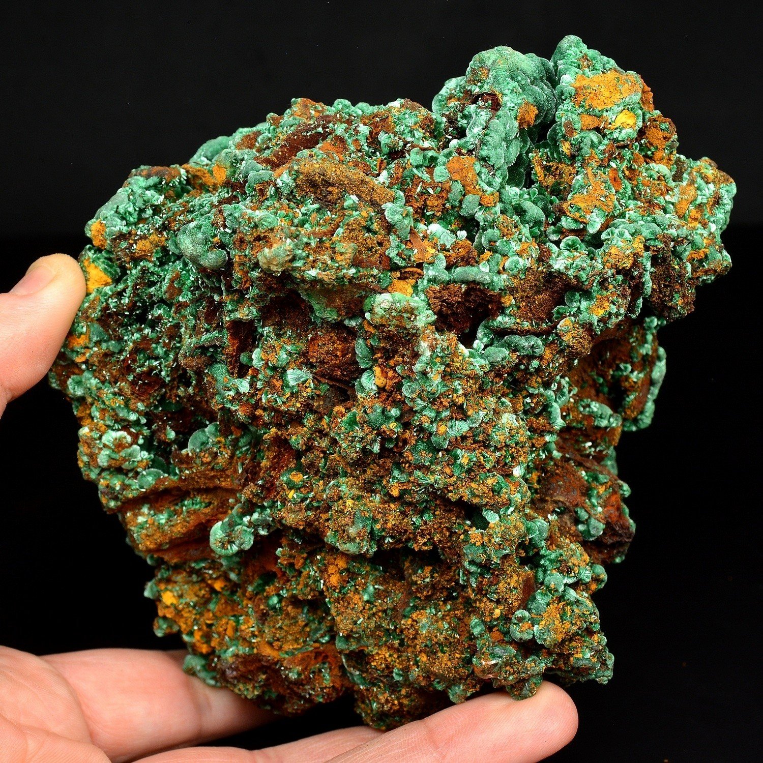 Malachite – Qaleh Zari Mine, Khorasan Province, Persia / Iran Malachite – Qaleh Zari Mine, Khorasan Province, Persia / Iran