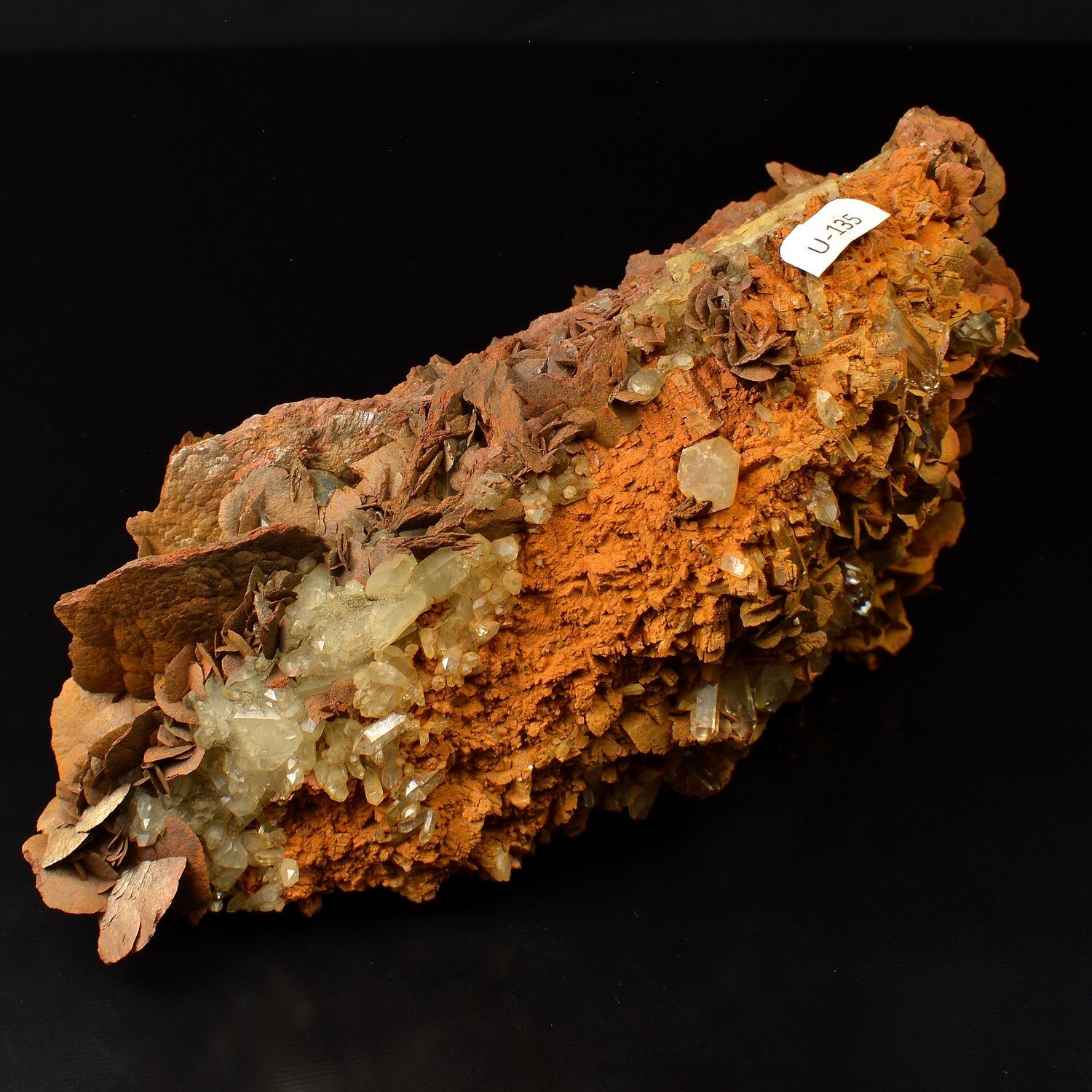 Siderite and quartz – Vizille, Isère, France