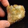 Pyromorphite on Barite – Les Farges, Ussel, Corrèze, France Pyromorphite on Barite – Les Farges, Ussel, Corrèze, France