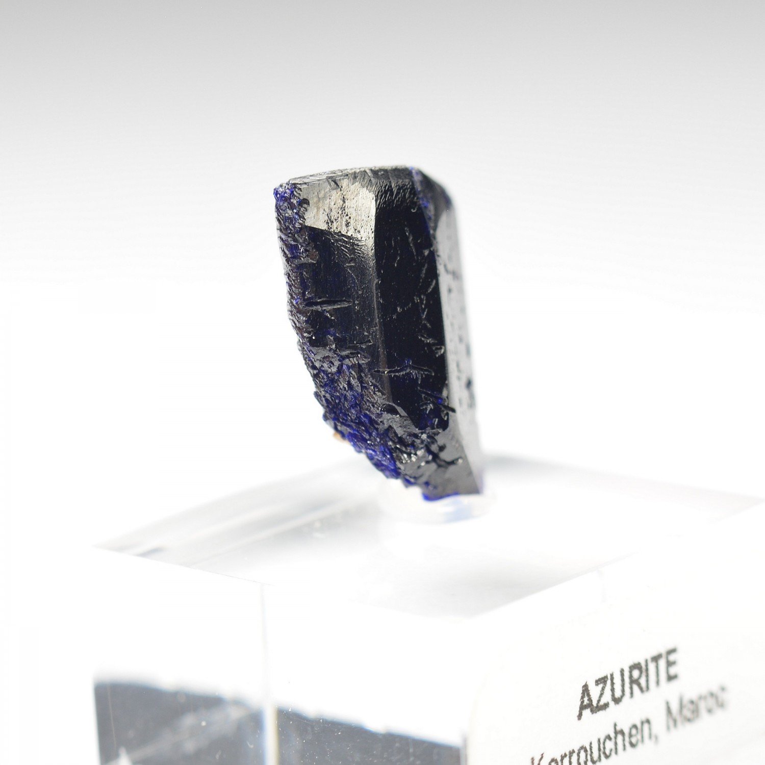 Azurite - Kerrouchen, Maroc Azurite - Kerrouchen, Maroc