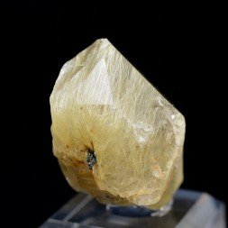 Quartz with rutile inclusions - Novo Horizonte, Bahia, Brazil