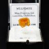 Wulfenite – Erupción Mine, Los Lamentos, Chihuahua, Mexico