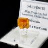 Wulfénite – Mine Erupción, Los Lamentos, Chihuahua, Mexique