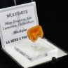 Wulfénite – Mine Erupción, Los Lamentos, Chihuahua, Mexique