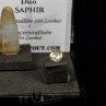 Saphir du Sri Lanka – DUO cristal naturel et gemme taillée