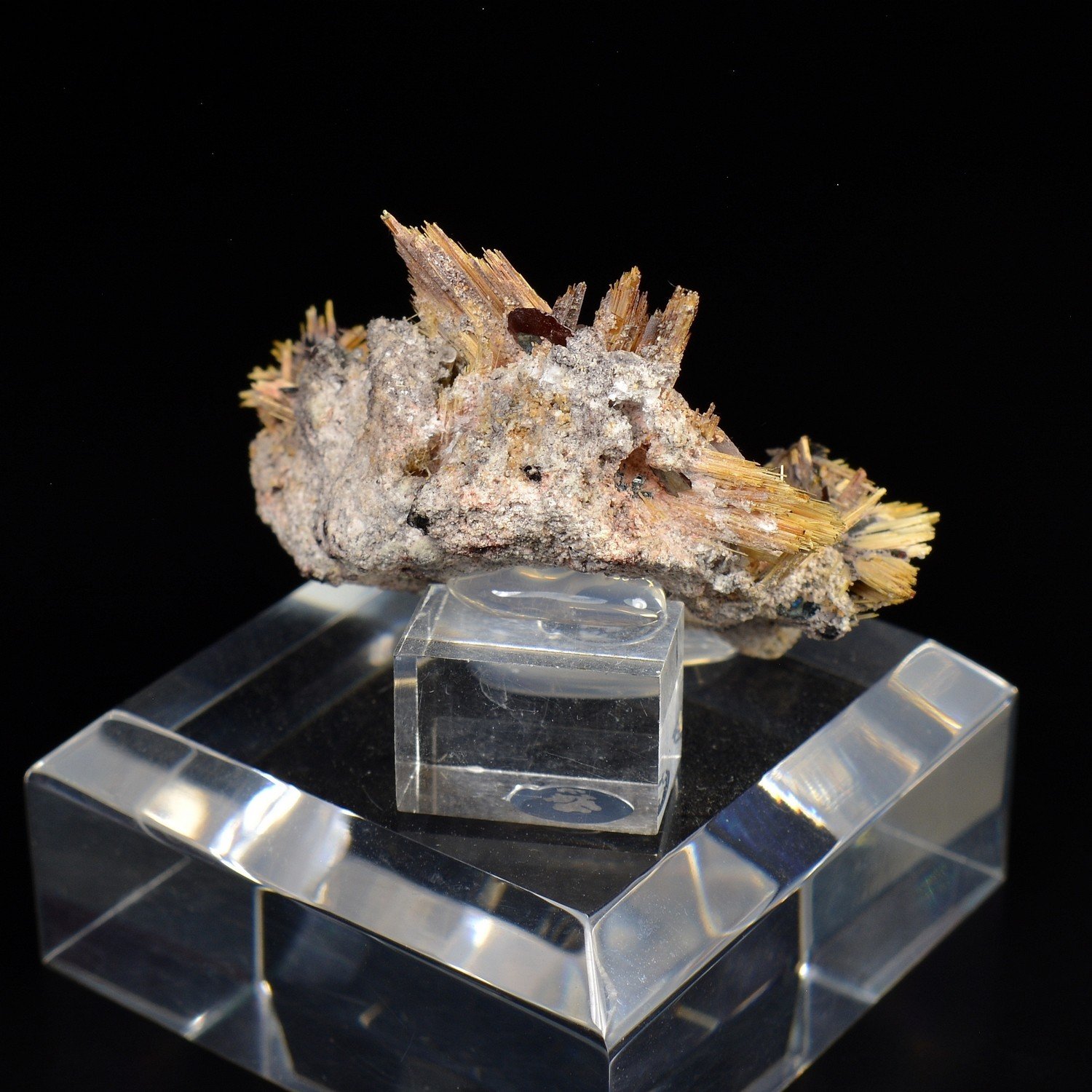 Rutile and Hematite - Novo Horizonte, Bahia, Brazil