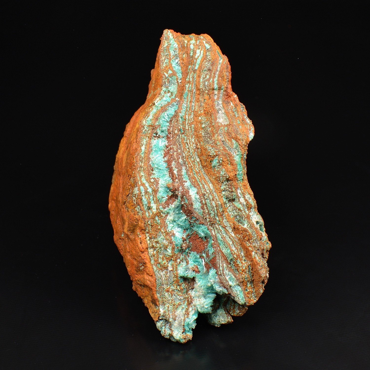 Aurichalcite and Limonite – Ojuela Mine, Mapimí, Durango, Mexico Aurichalcite and Limonite – Ojuela Mine, Mapimí, Durango, Mexico