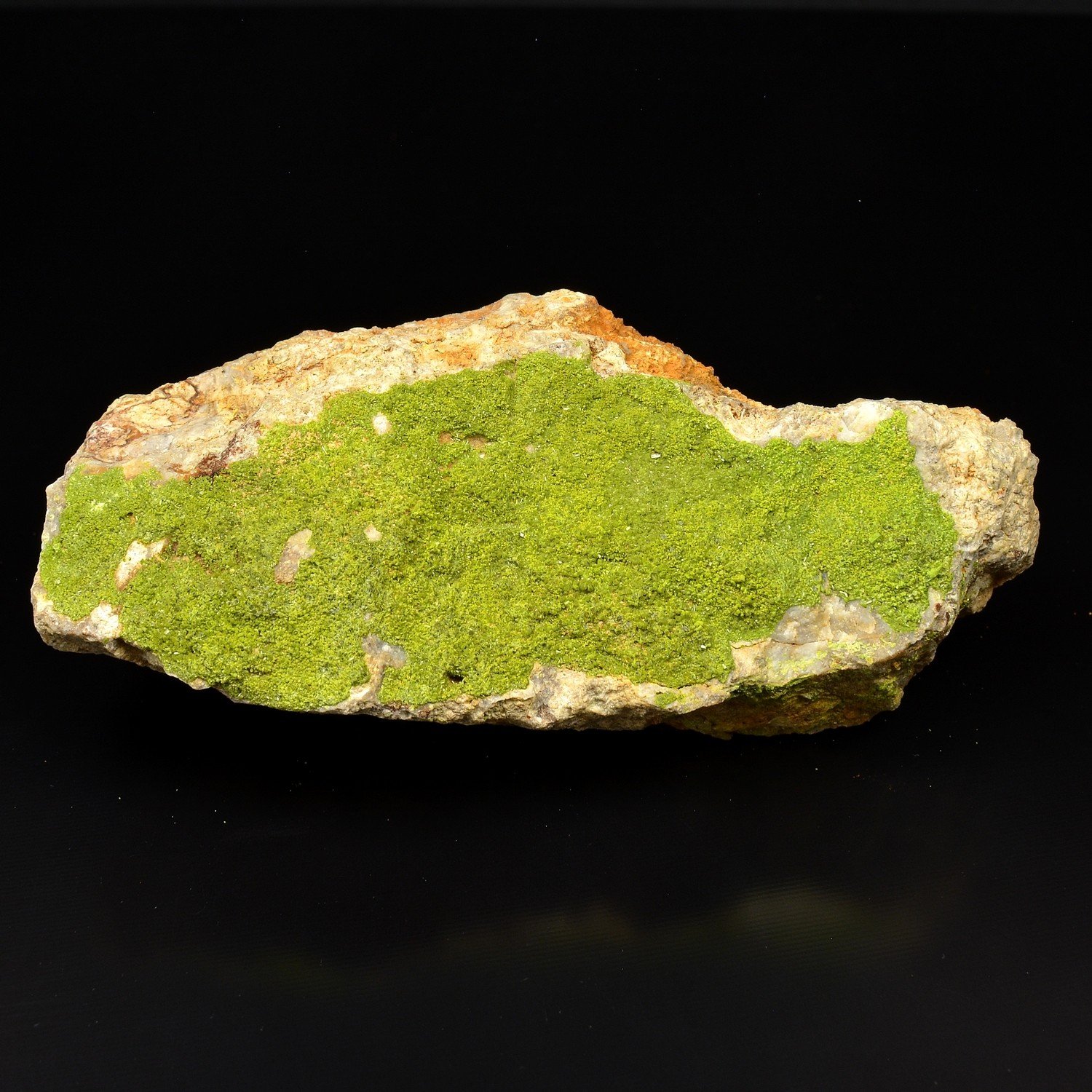 Pyromorphite - Secteur de Poullaouen, Finistère, France
