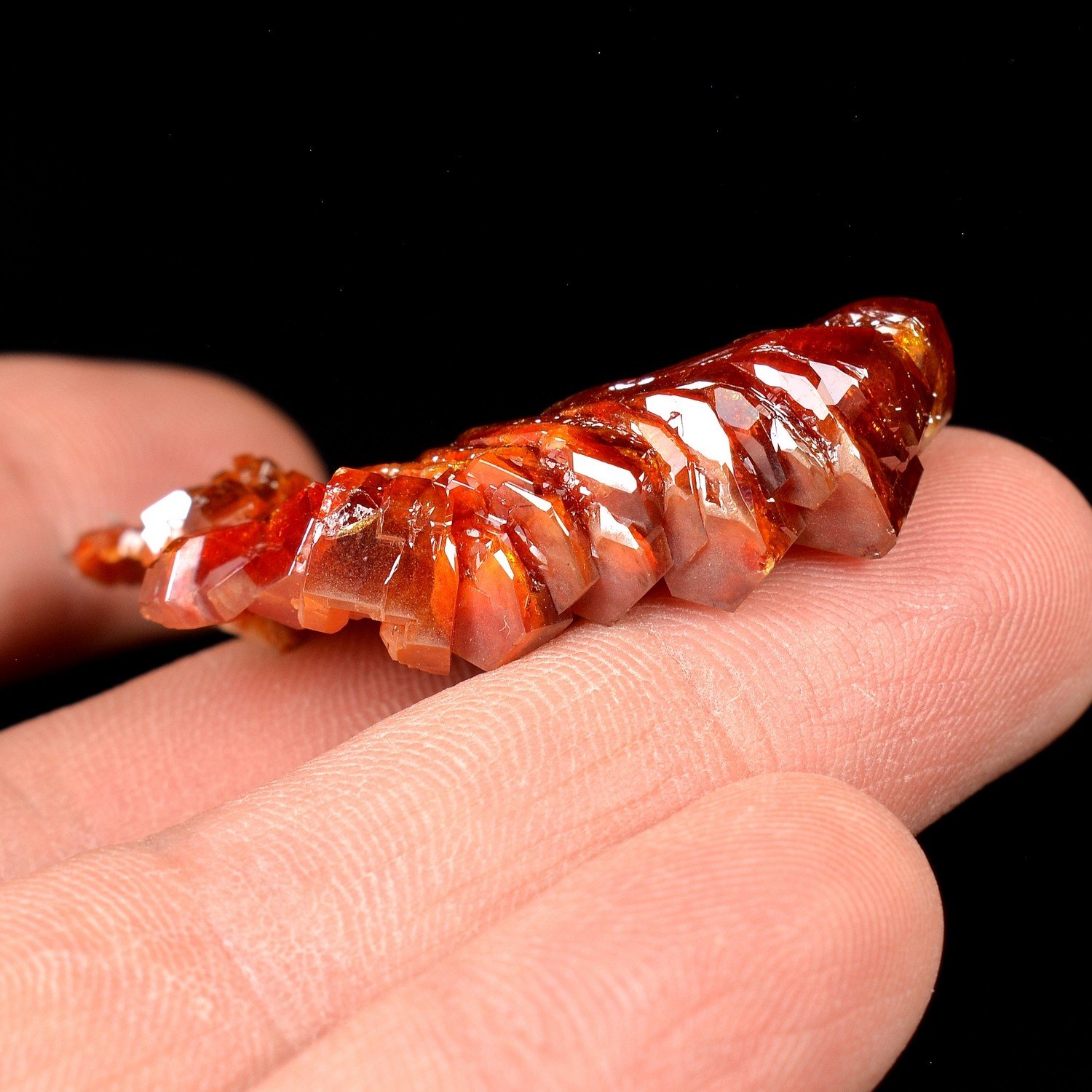 Vanadinite – Mibladen Mining District, Morocco