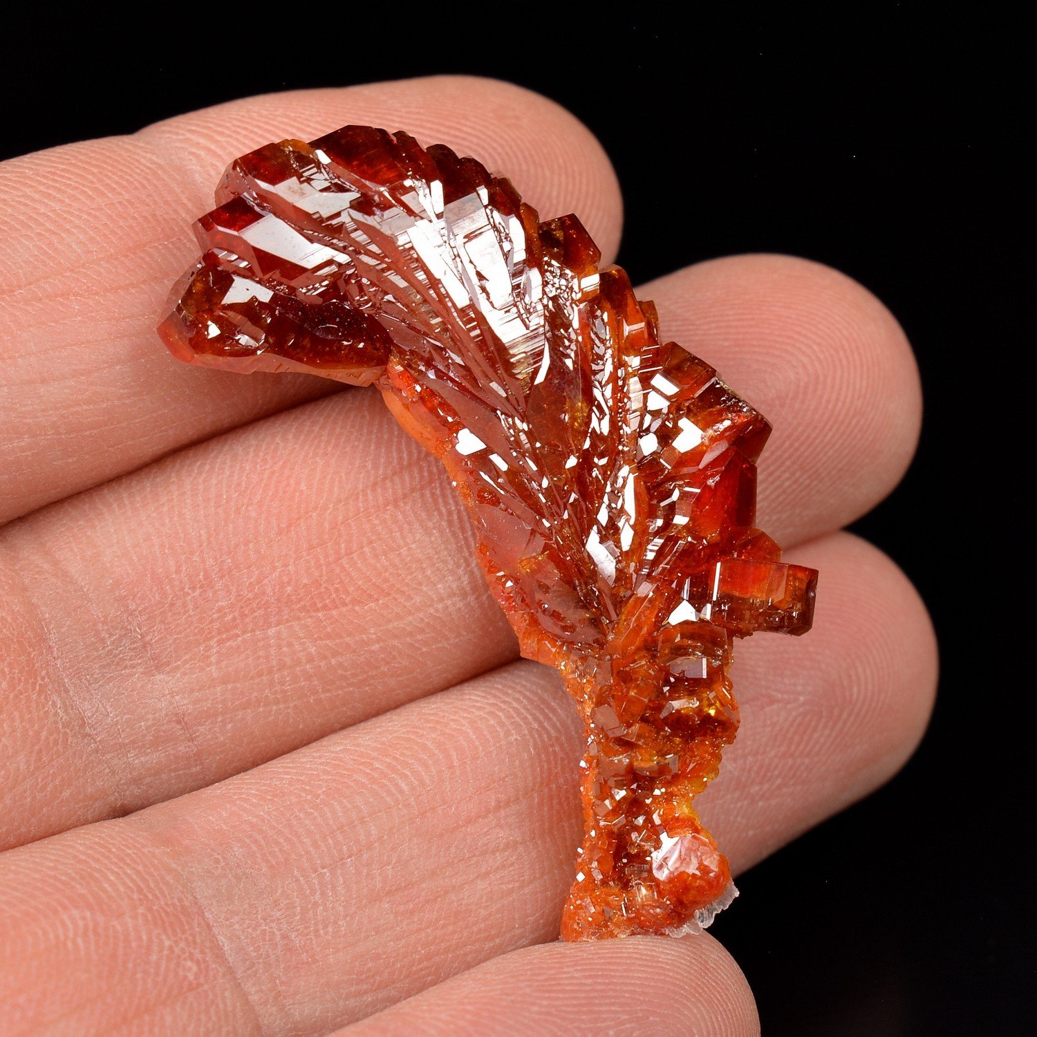 Vanadinite – Mibladen Mining District, Morocco