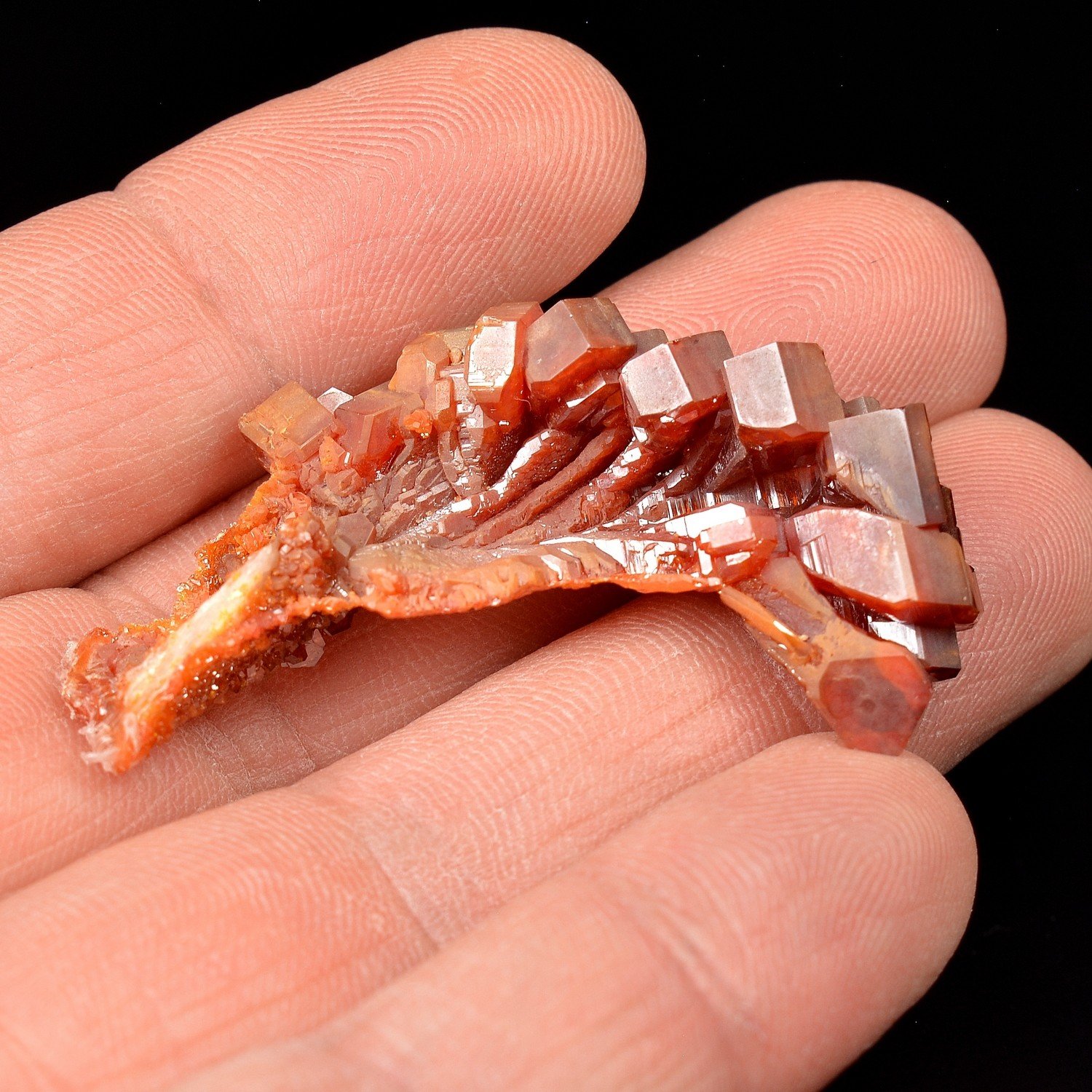 Vanadinite – Mibladen Mining District, Morocco