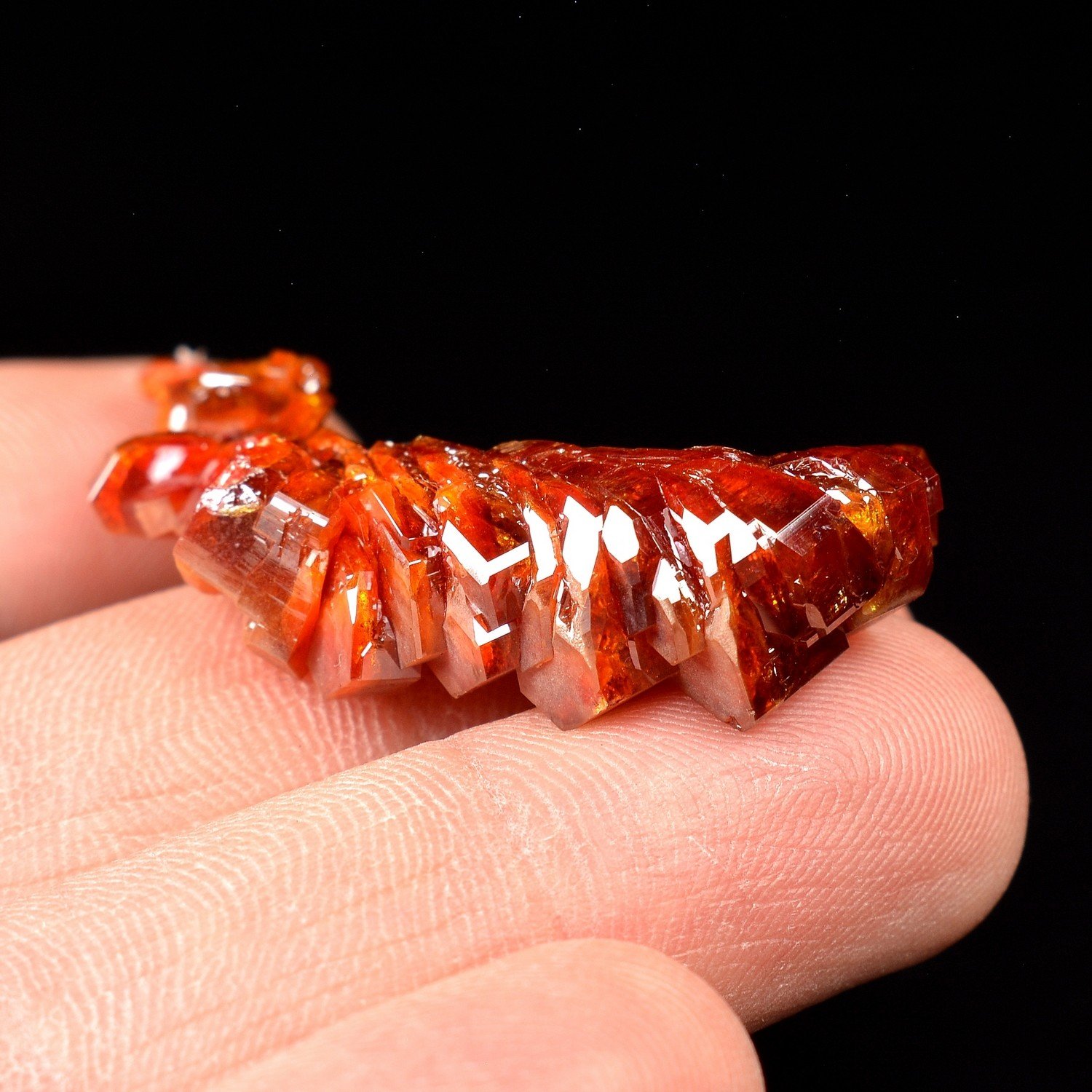 Vanadinite – Mibladen Mining District, Morocco
