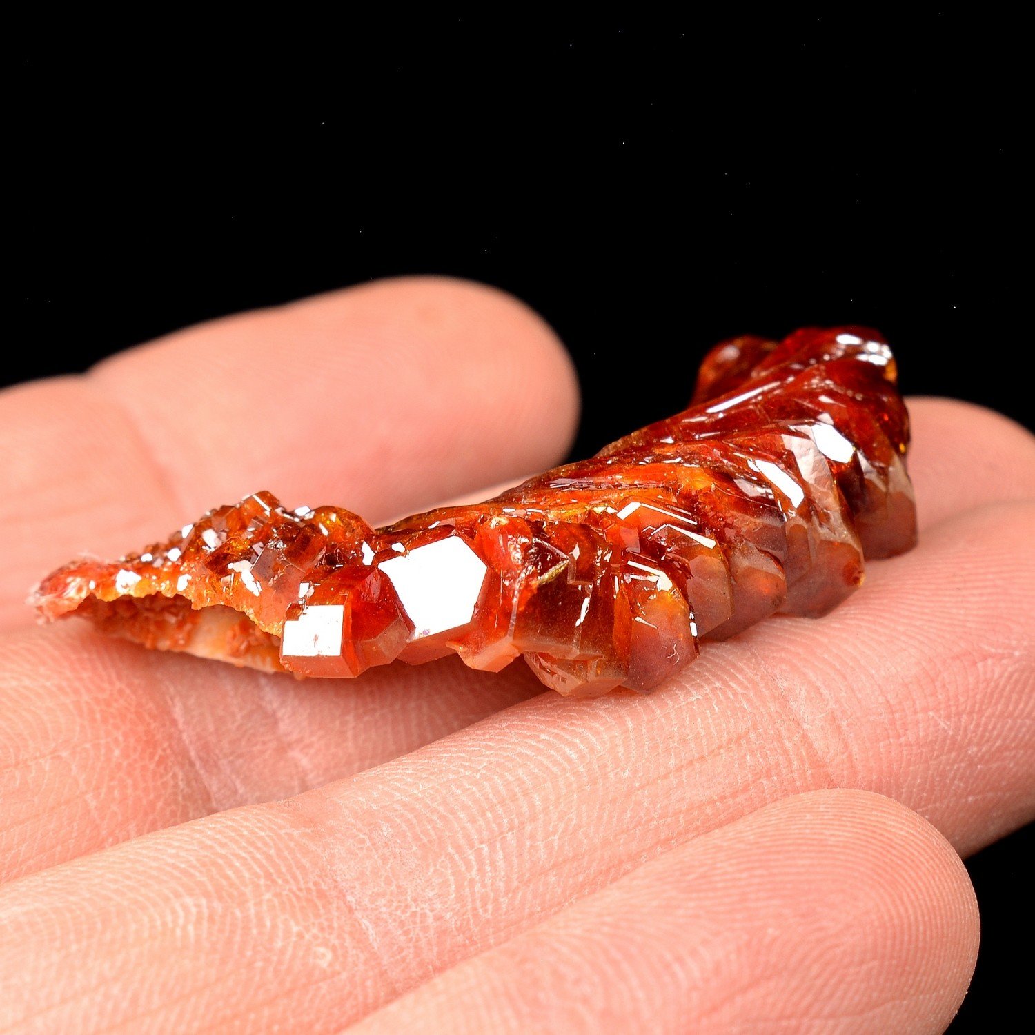 Vanadinite – Mibladen Mining District, Morocco