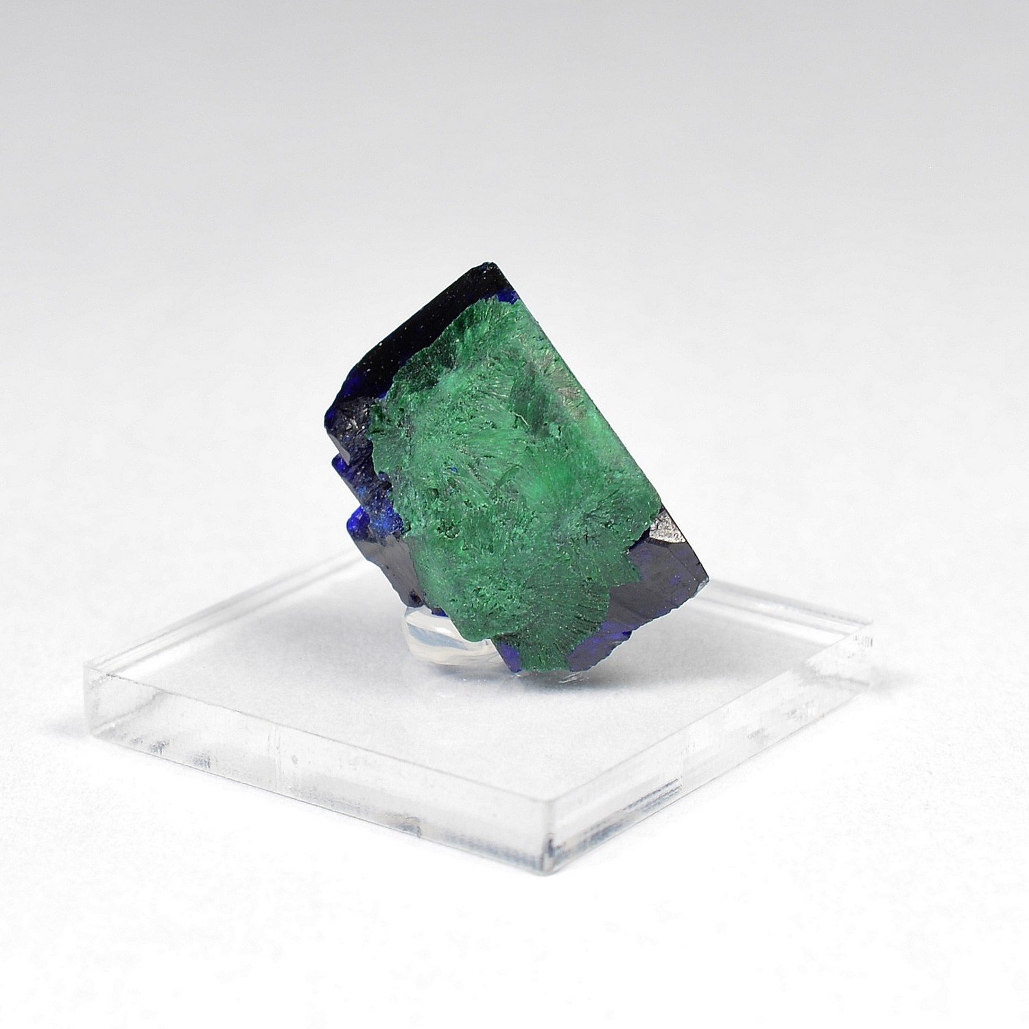 Azurite et malachite - Kerrouchen, Maroc