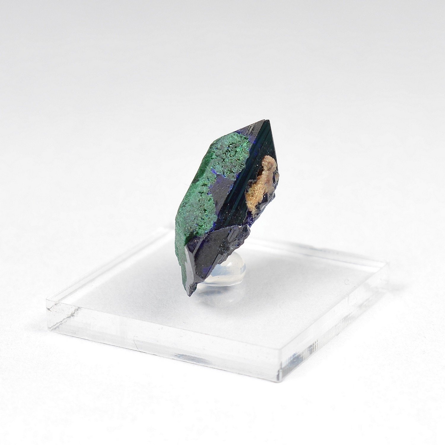 Azurite et malachite - Kerrouchen, Maroc