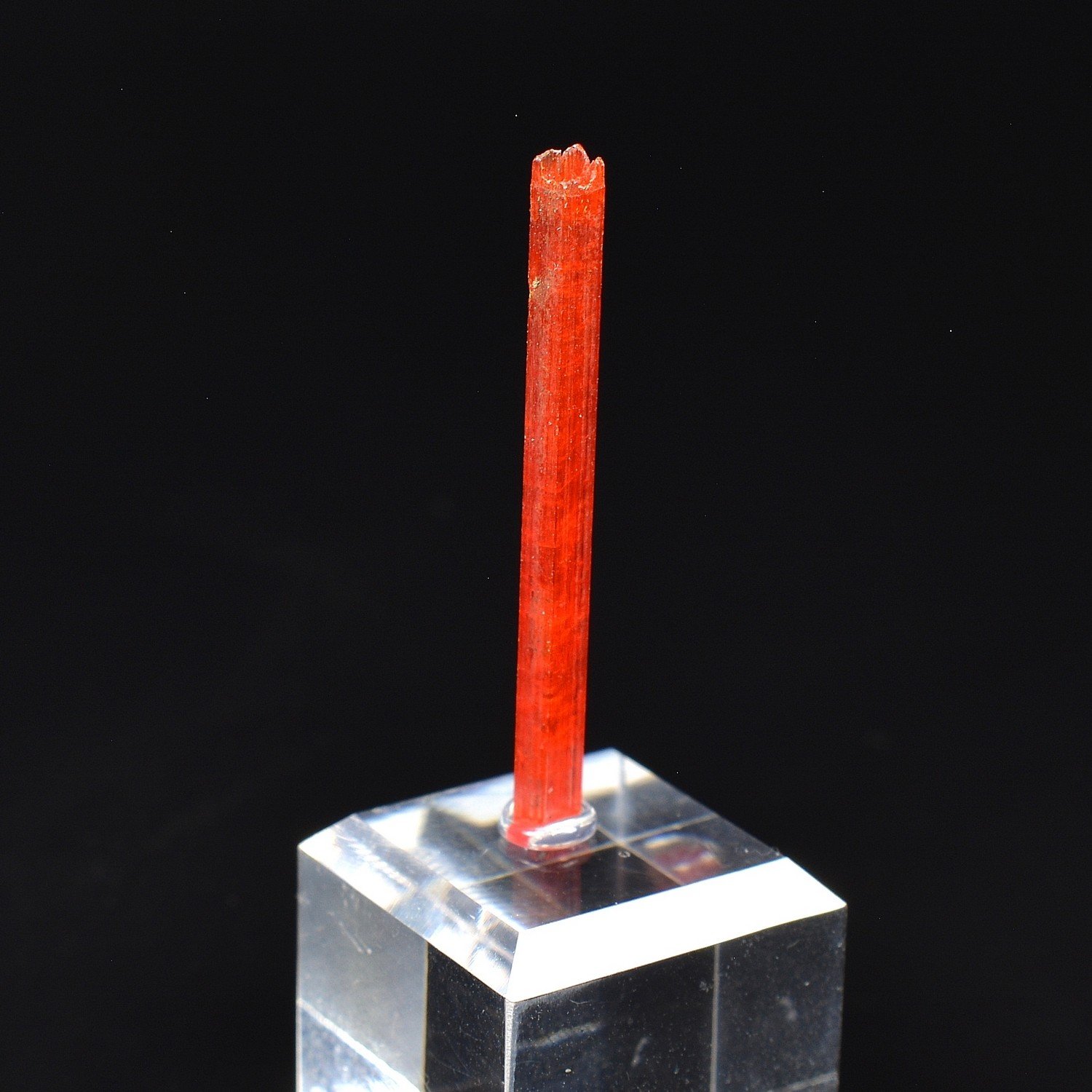 Crocoite - Red Lead Mine, Tasmania, Australia Crocoite - Red Lead Mine, Tasmania, Australia
