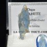 Cyanite bleue – DUO cristal naturel et cabochon Cyanite bleue – DUO cristal naturel et cabochon