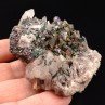 Iridescent goethite (turgite) on quartz - Itremo Massif, Madagascar Iridescent goethite (turgite) on quartz - Itremo Massif, Madagascar
