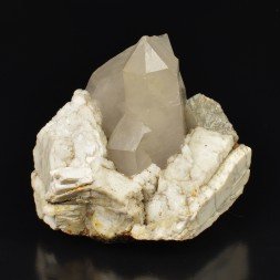 Quartz et orthose – Cuasso al Monte, Province de Varèse, Lombardie, Italie