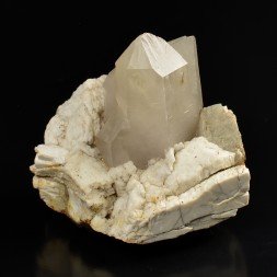 Quartz et orthose – Cuasso al Monte, Province de Varèse, Lombardie, Italie