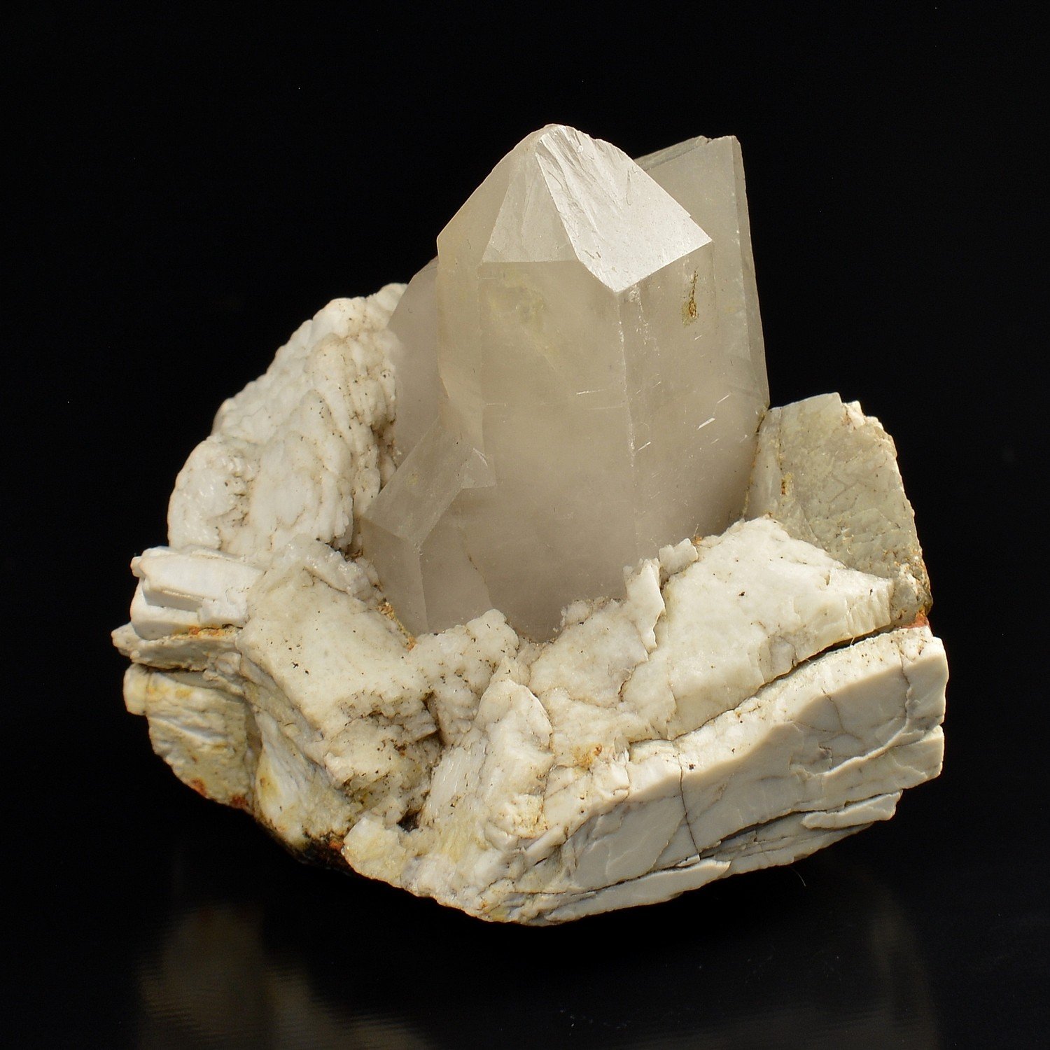Quartz and Orthoclase – Cuasso al Monte, Province of Varese, Lombardy, Italy