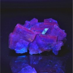 Fluorite and chalcopyrite - Bergmännisch Glück mine, Germany