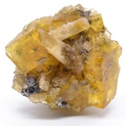 Fluorite, barite and galena - Bergmännisch Glück mine, Germany