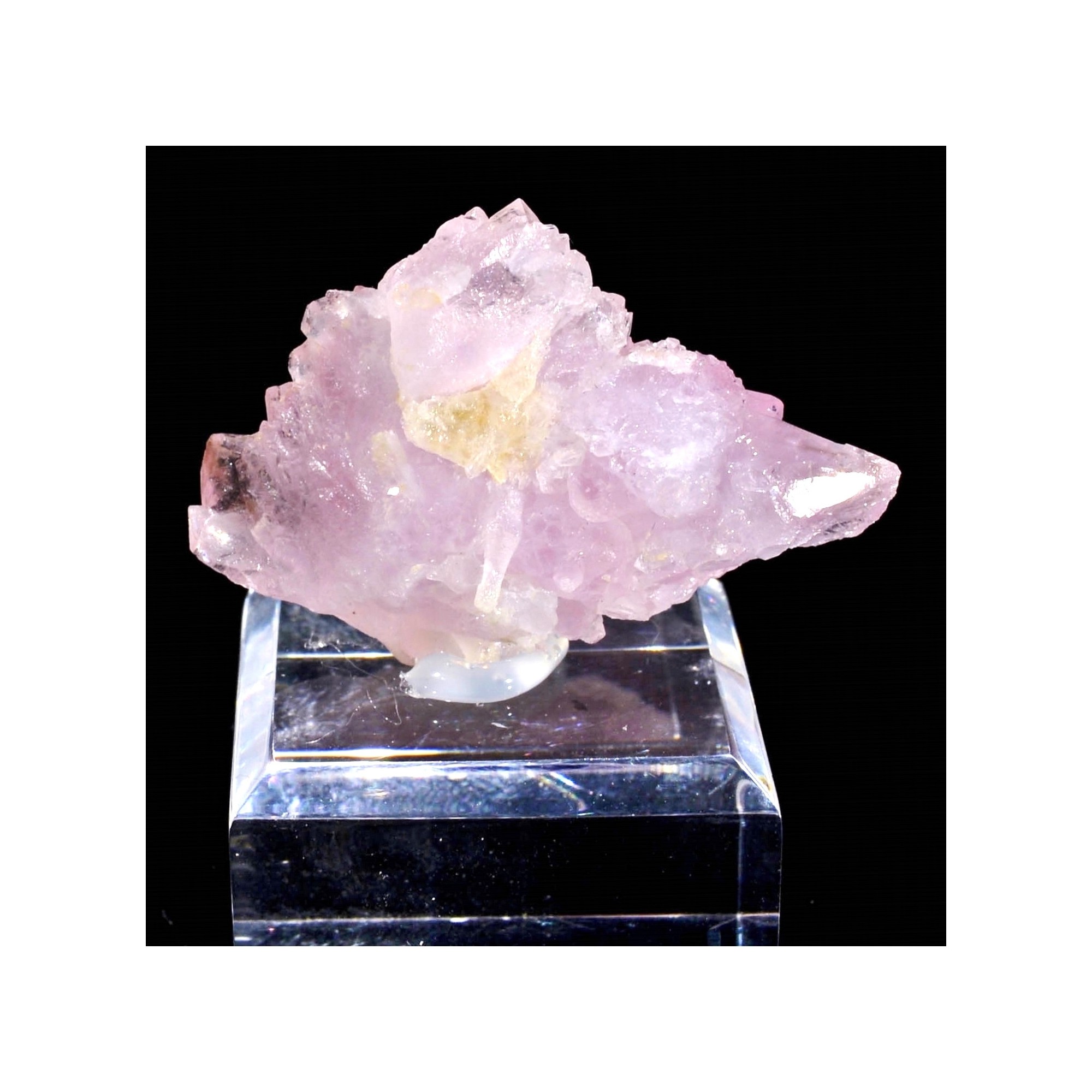 Pink quartz cristallized - Coronel Murta, Minas Gerais, Brazil