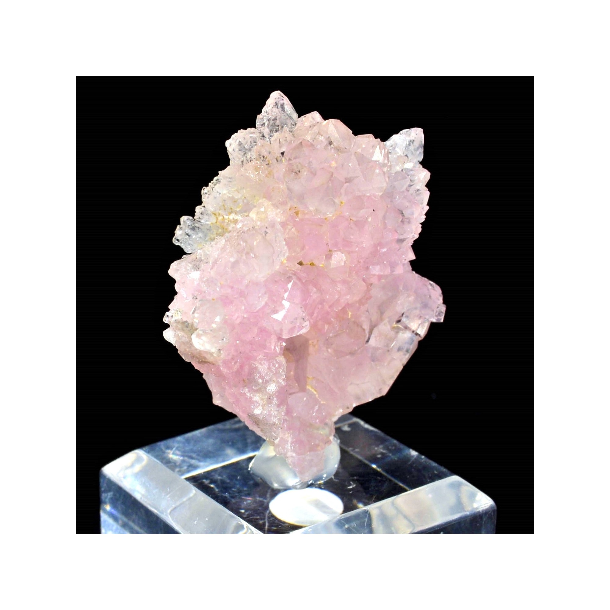 Quartz rose cristallisé - Coronel Murta, Minas Gerais, Brésil