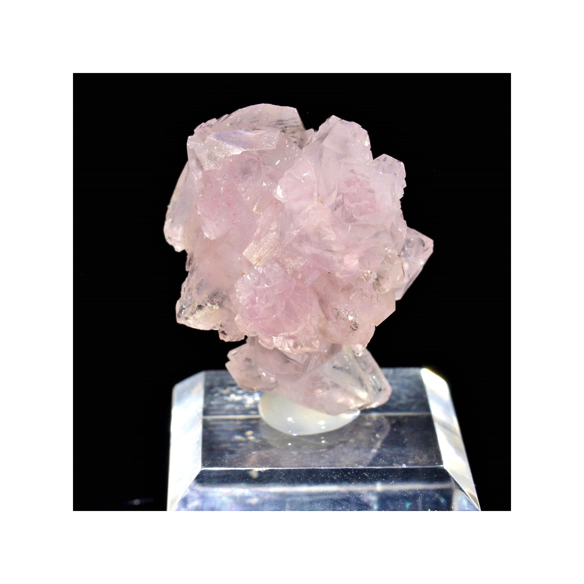 Quartz rose cristallisé - Coronel Murta, Minas Gerais, Brésil