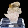 Quartz fumé et quartz rose - Coronel Murta, Minas Gerais, Brésil