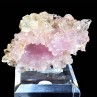 Pink quartz cristallized and smoky quartz - Coronel Murta, Minas Gerais, Brazil
