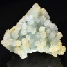 Prehnite psm laumontite - Carrière Malad, district de Mumbai, Maharashtra, Inde.