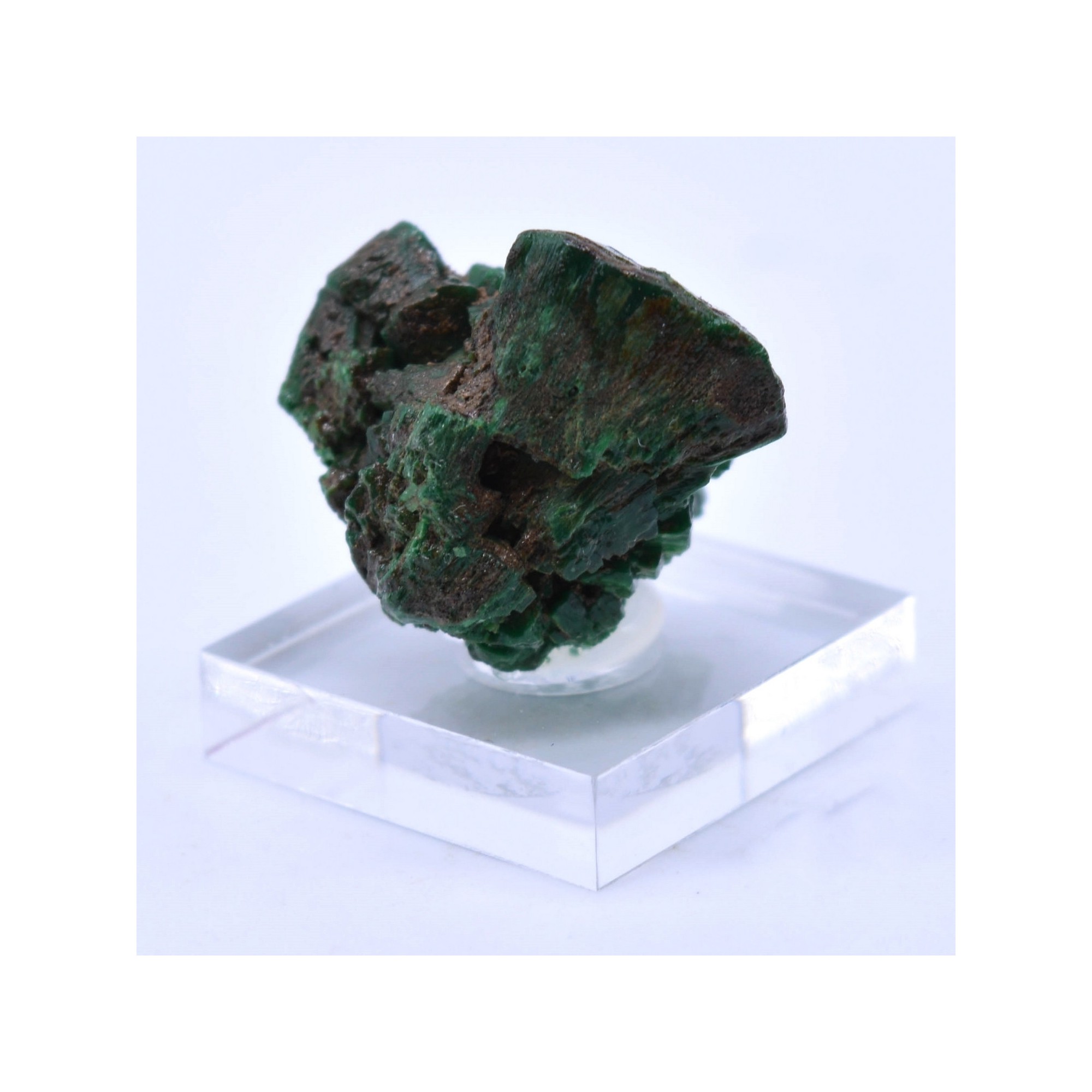 Torbernite - Entraygues, Aveyron, France