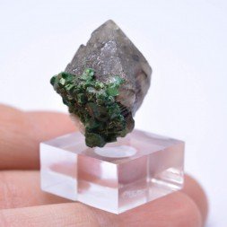 Torbernite - Entraygues, Aveyron, France