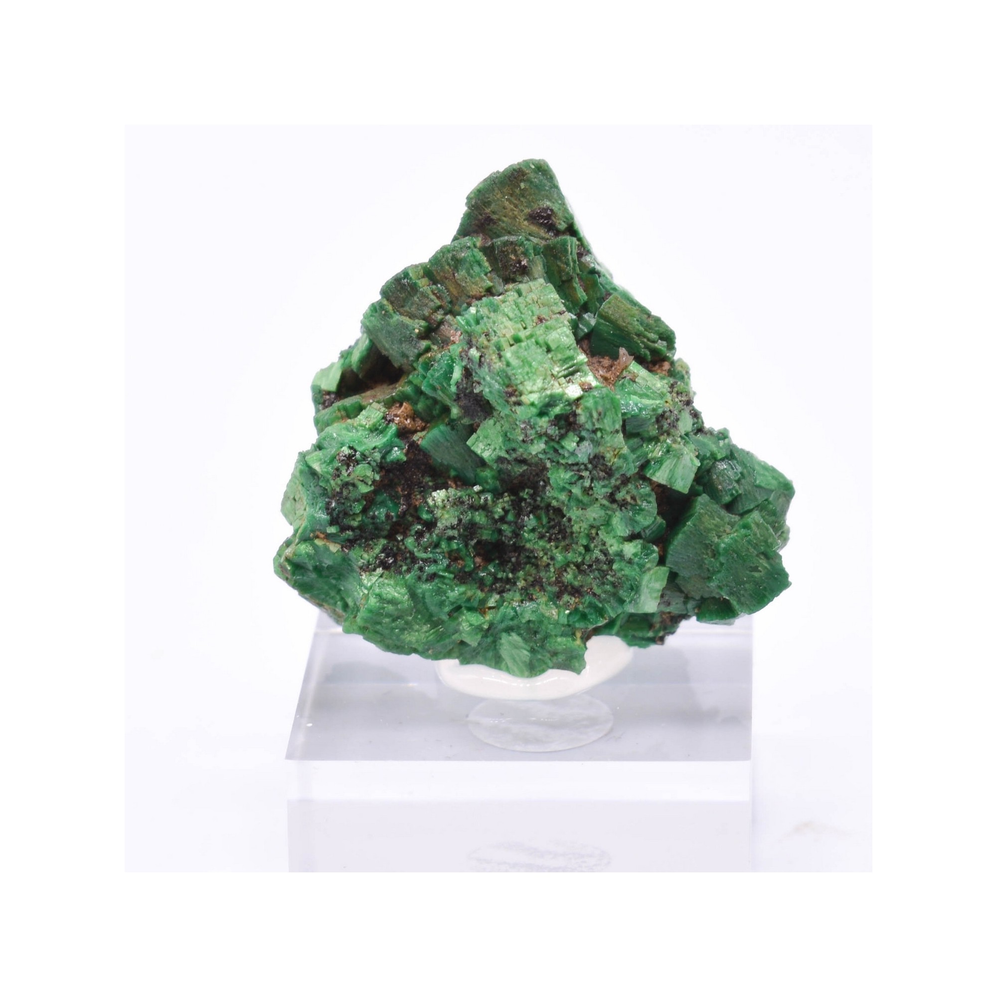 Torbernite - Entraygues, Aveyron, France