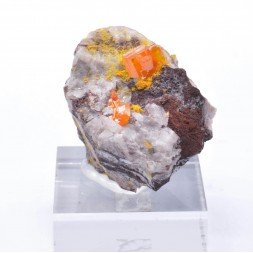 Wulfénite, Mine Toughnut, Tombstone, Arizona, USA