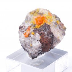 Wulfénite, Mine Toughnut, Tombstone, Arizona, USA