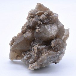 Quartz and fluorite pseudomorphosis - Ploemeur, Morbihan, France