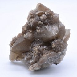Quartz and fluorite pseudomorphosis - Ploemeur, Morbihan, France