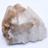 Quartz et périmorphose de calcite - Ploemeur, Morbihan, France